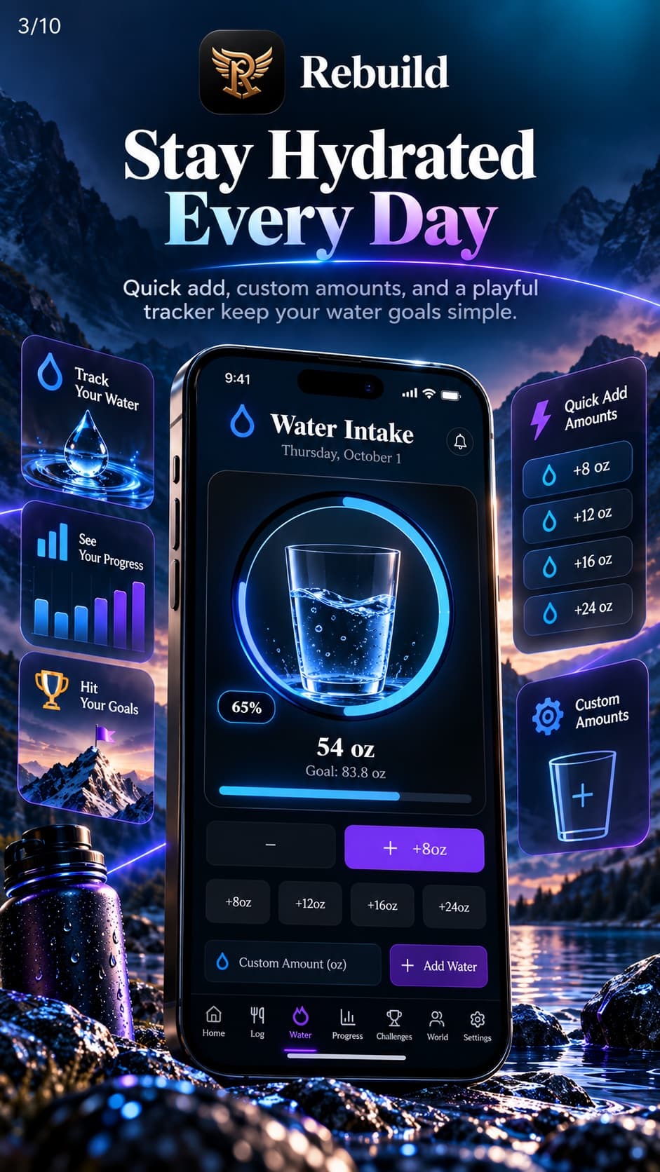 Rebuild Hydration feature poster