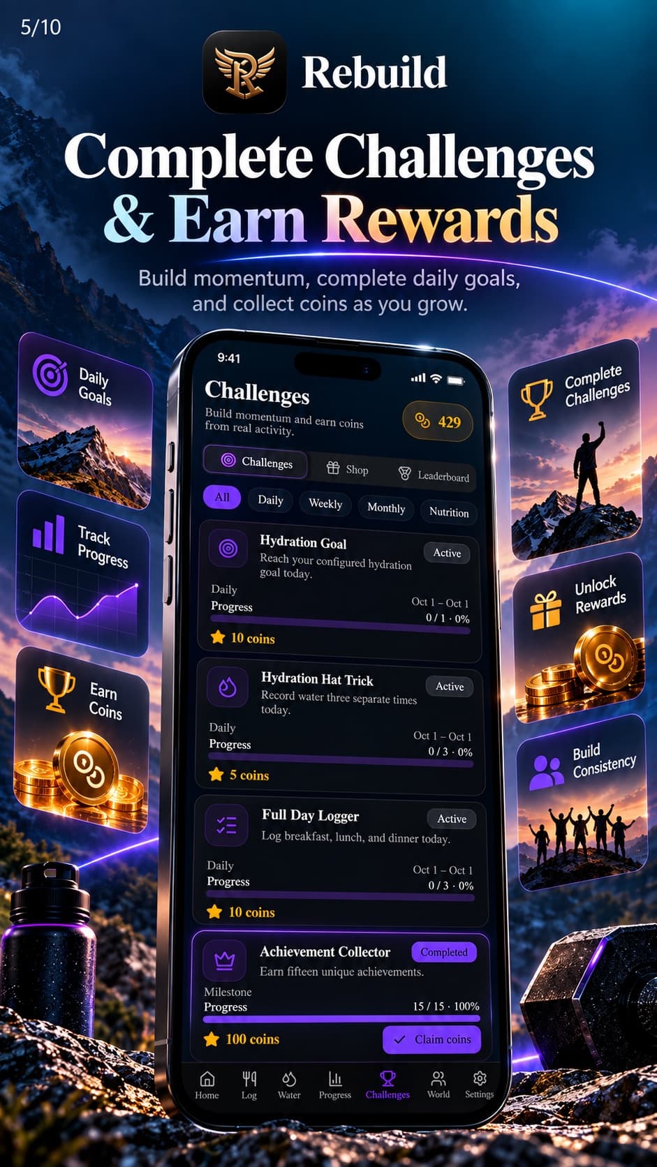 Rebuild Challenges feature poster
