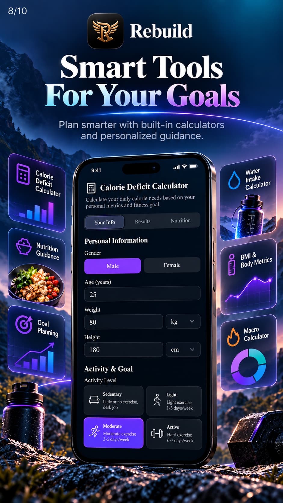 Rebuild Smart tools feature poster